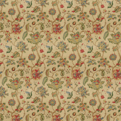 LEE JOFA - TIDEWATER BLOCK - RUBY/BLUE