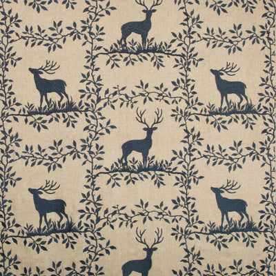 LEE JOFA - CARIBOU EMB - NAVY