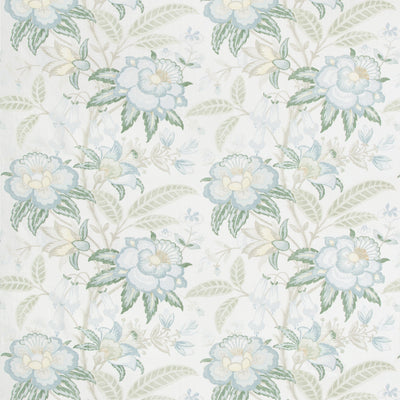 LEE JOFA - DAVENPORT PRINT - SEA MIST