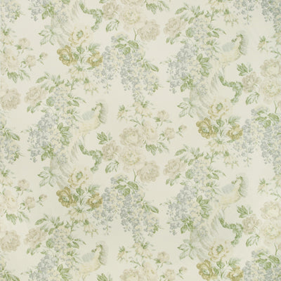 LEE JOFA - MONTECITO FLORAL - SKY/GREEN