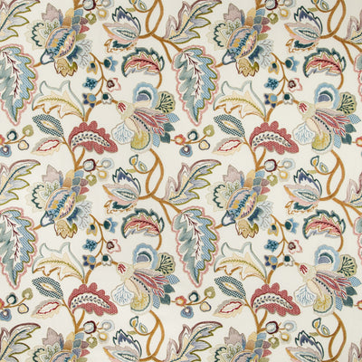 LEE JOFA - ORFORD EMBROIDERY - RED/BLUE