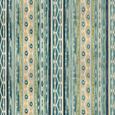 LEE JOFA - DESNING VELVET - BLUE/AQUA