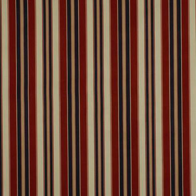 BEACON HILL FABRICS-SQUAM STRIPE -INDIGO