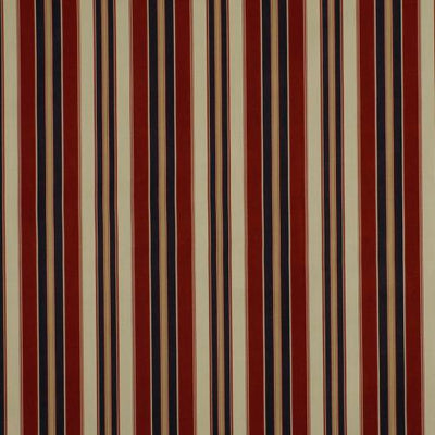 BEACON HILL FABRICS-SQUAM STRIPE -INDIGO