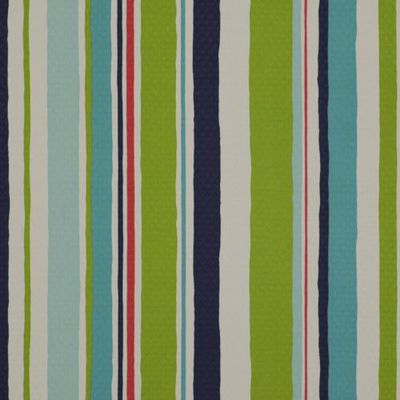 ROBERT ALLEN FABRICS-BAJA STRIPE EM -TURQUOISE