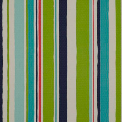 ROBERT ALLEN FABRICS-BAJA STRIPE EM -TURQUOISE