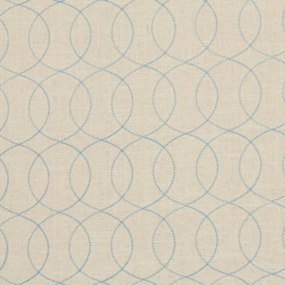 ROBERT ALLEN FABRICS-GATE STITCH -AZURE