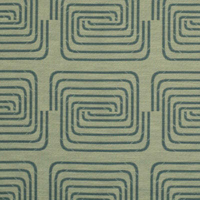 ROBERT ALLEN FABRICS-RACE TRACK -INDIGO