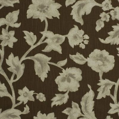 ROBERT ALLEN FABRICS-ETRUSCAN FLORA -COCOA
