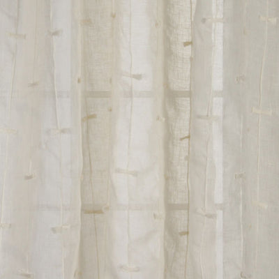 ROBERT ALLEN FABRICS-BOWS ALONG -OYSTER