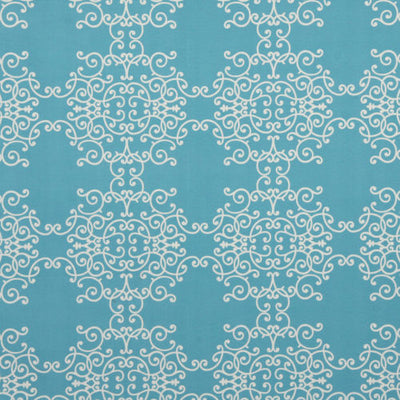 ROBERT ALLEN FABRICS-SCROLLSCENE -SKY