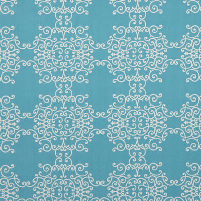 ROBERT ALLEN FABRICS-SCROLLSCENE -SKY