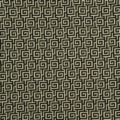 ROBERT ALLEN FABRICS-SQUARE MAZE -INK