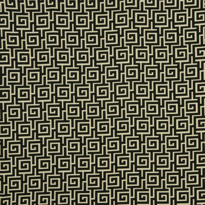 ROBERT ALLEN FABRICS-SQUARE MAZE -INK
