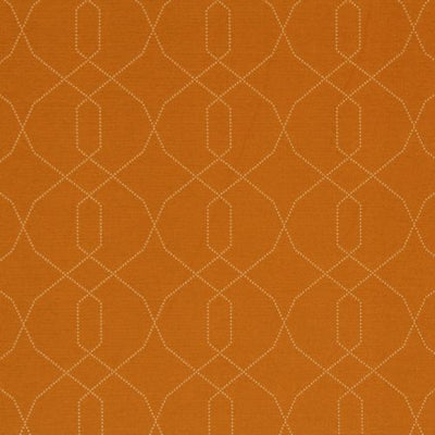 ROBERT ALLEN FABRICS-DOTTED FRAME -PERSIMMON