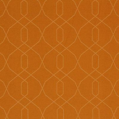ROBERT ALLEN FABRICS-DOTTED FRAME -PERSIMMON