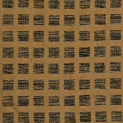 ROBERT ALLEN FABRICS-IKAT SQUARES -CAMEL