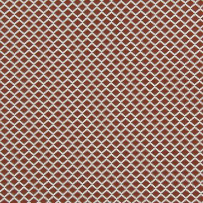 ROBERT ALLEN FABRICS-STEP TRELLIS -SCARLET