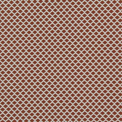 ROBERT ALLEN FABRICS-STEP TRELLIS -SCARLET