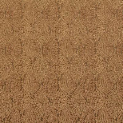ROBERT ALLEN FABRICS-LEAF POD -TEAK
