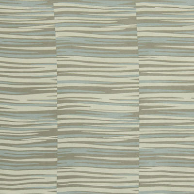 BEACON HILL FABRICS-TANGIER STRIPE -ICE