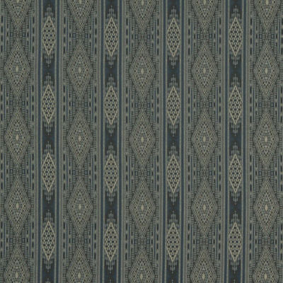 BEACON HILL FABRICS-ARROW STRIPE -INDIGO