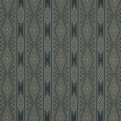 BEACON HILL FABRICS-ARROW STRIPE -INDIGO