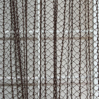 ROBERT ALLEN FABRICS-CREATIVE NET -CHOCOLATE