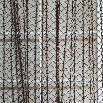 ROBERT ALLEN FABRICS-CREATIVE NET -CHOCOLATE
