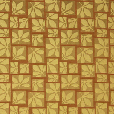 ROBERT ALLEN FABRICS-SQUARED LEAF -DUNE