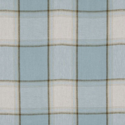 ROBERT ALLEN FABRICS-VINTAGE PLAID -SURF