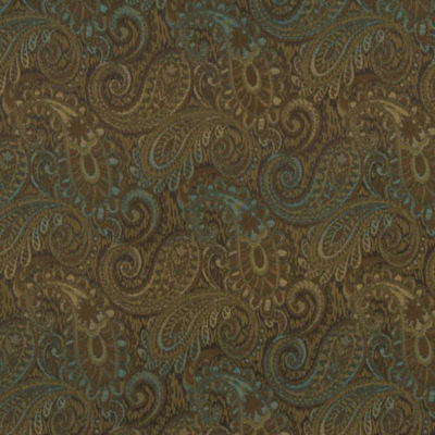 ROBERT ALLEN FABRICS-TAMIL PAISLEY -JEWEL