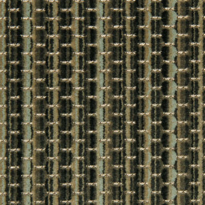 BEACON HILL FABRICS-DAVIS STRIPE -SILVER