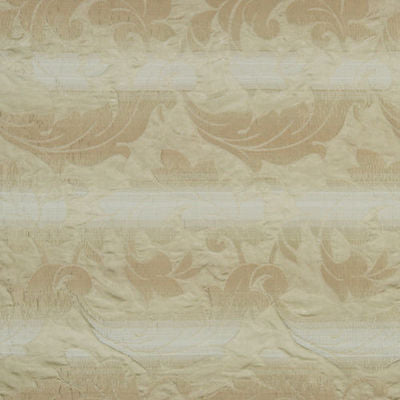 ROBERT ALLEN FABRICS-SATIN SCROLL -BUFF