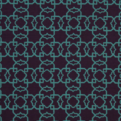 ROBERT ALLEN FABRICS-MODERN TRELLIS -ORCHID