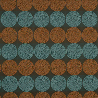 ROBERT ALLEN FABRICS-YARN ORBITS -MANDARIN