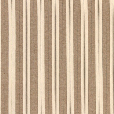 ROBERT ALLEN FABRICS-WESTON STRIPE -SADDLE