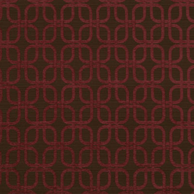 ROBERT ALLEN FABRICS-PLUSH LINKS -BERRY