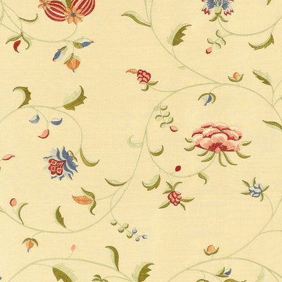 Schumacher Fabrics , a selection of fabrics such as velvet, damask, cotton, silk, linen and sheers.