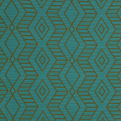 ROBERT ALLEN FABRICS-DIAMOND ZONE -TURQUOISE