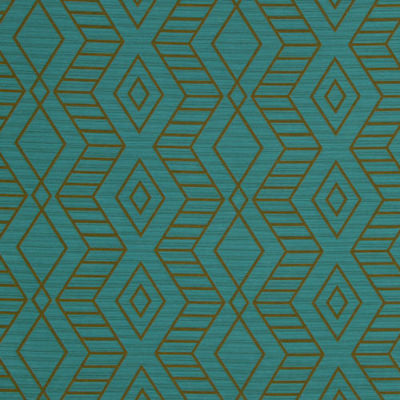 ROBERT ALLEN FABRICS-DIAMOND ZONE -TURQUOISE