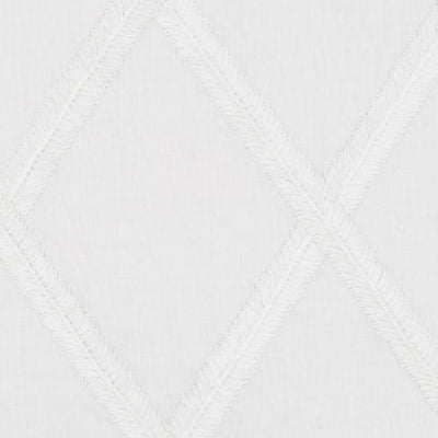 BEACON HILL FABRICS-RIBBON LATTICE -WHITE
