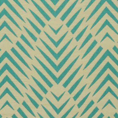 ROBERT ALLEN FABRICS-PALMWOOD -TURQUOISE