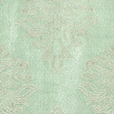 BEACON HILL FABRICS-SEA ROSE -MINT
