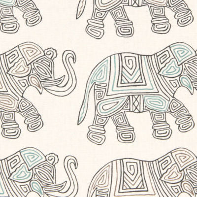 ROBERT ALLEN FABRICS-CIRCUS FUN -GRAPHITE