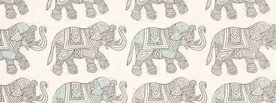 ROBERT ALLEN FABRICS-CIRCUS FUN -GRAPHITE