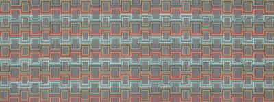 ROBERT ALLEN FABRICS-SQUARED UP -FIESTA
