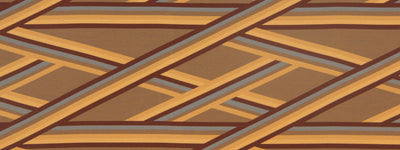 ROBERT ALLEN FABRICS-BANDEROLES -OXBLOOD