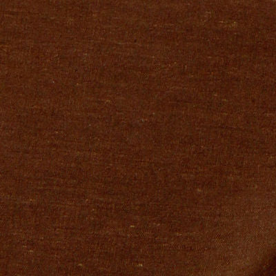 BEACON HILL FABRICS-GARLYN SOLID -LEATHERBROWN