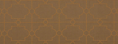 ROBERT ALLEN FABRICS-SATIN TRELLIS -MINK